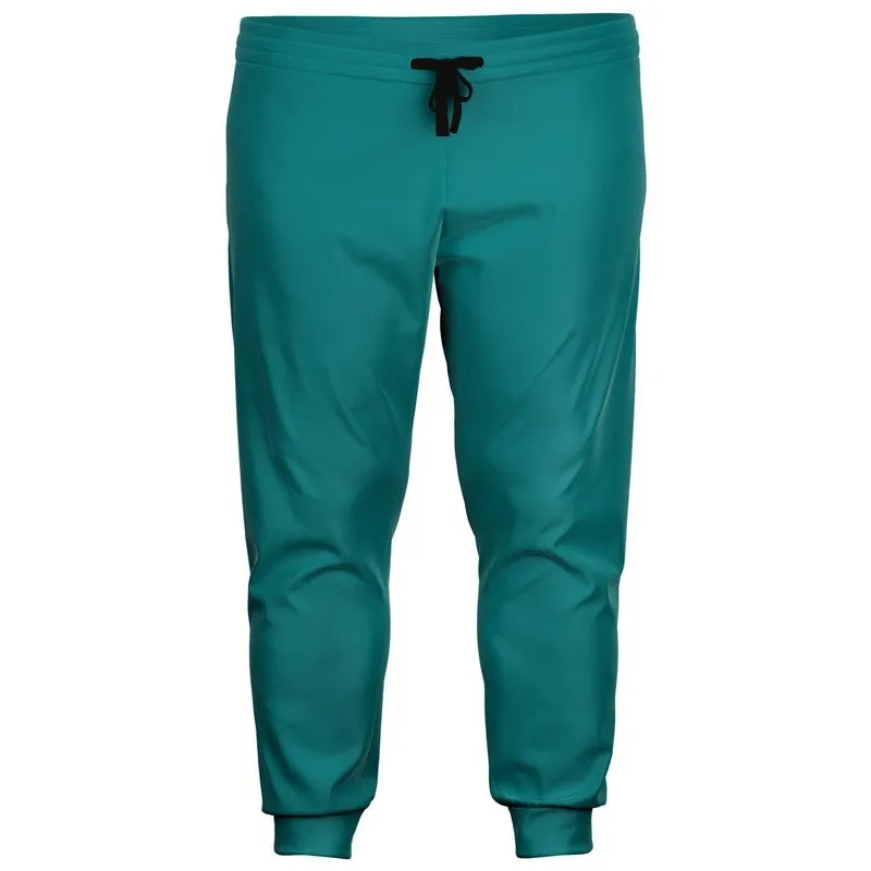 Shaded Blue-Green Joggers | Unisex | with PLUS sizes | C100M0Y38K30