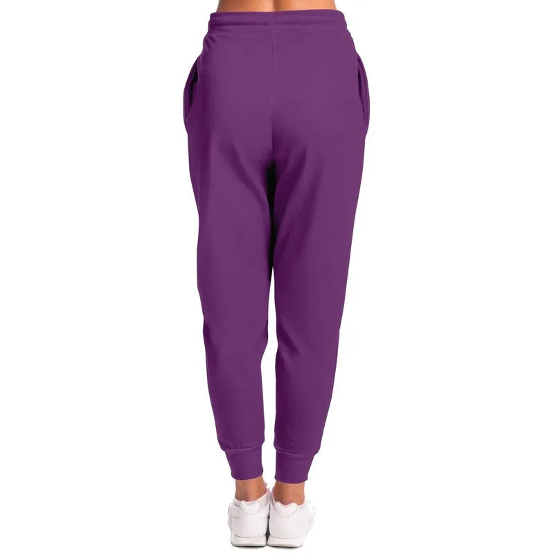 Shaded Midtone Purple Joggers | Unisex | with PLUS sizes | C40M80Y0K30