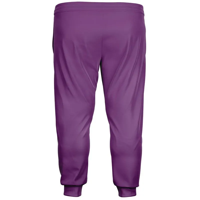 Shaded Midtone Purple Joggers | Unisex | with PLUS sizes | C40M80Y0K30