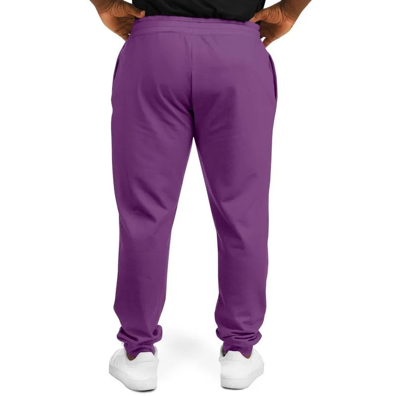 Shaded Midtone Purple Joggers | Unisex | with PLUS sizes | C40M80Y0K30