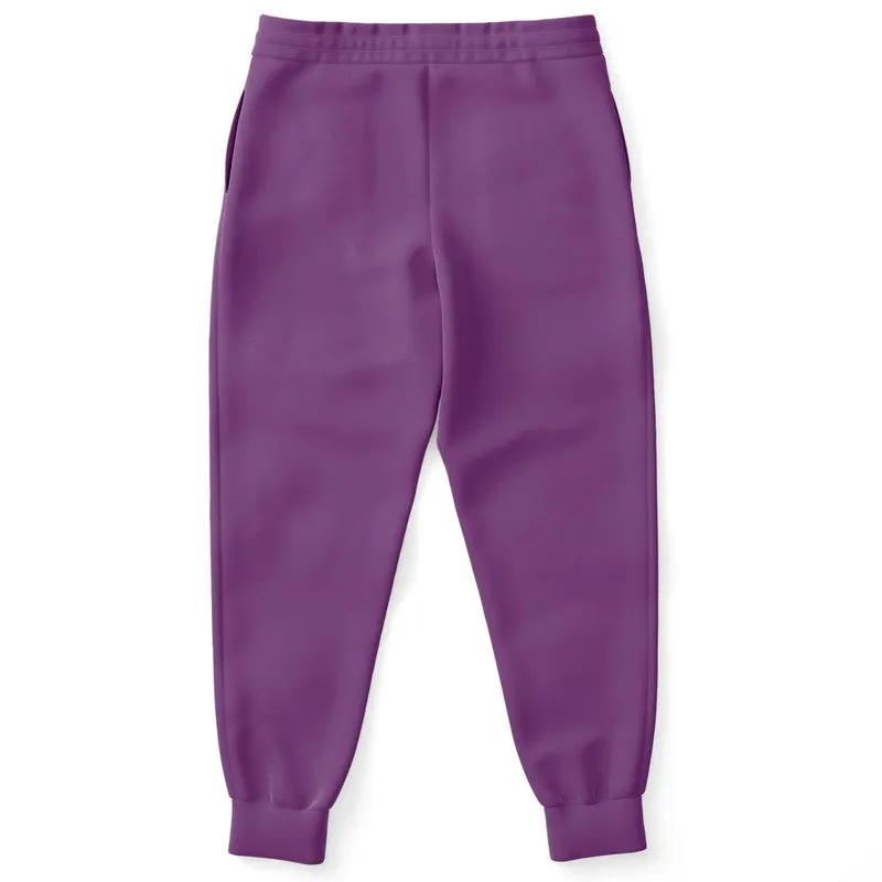 Shaded Midtone Purple Joggers | Unisex | with PLUS sizes | C40M80Y0K30