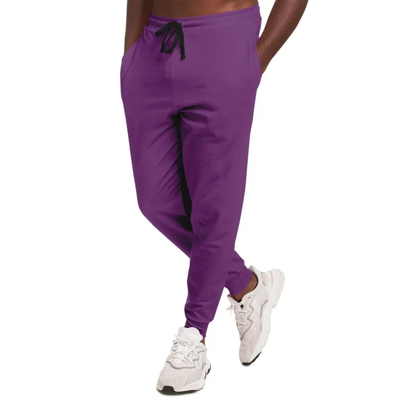 Shaded Midtone Purple Joggers | Unisex | with PLUS sizes | C40M80Y0K30