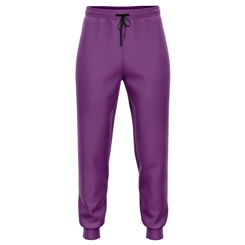 Shaded Midtone Purple Joggers | Unisex | with PLUS sizes | C40M80Y0K30