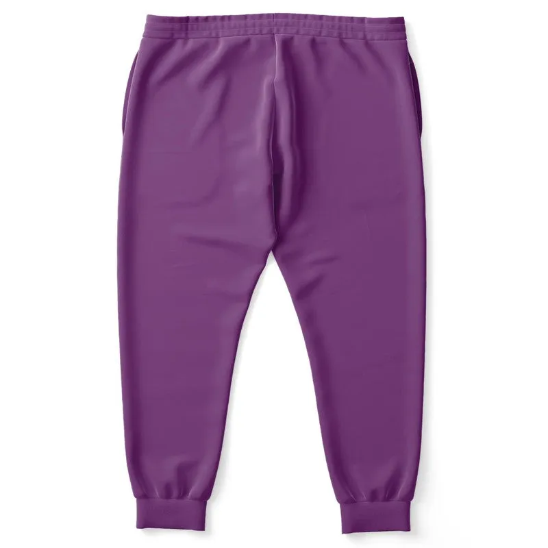 Shaded Midtone Purple Joggers | Unisex | with PLUS sizes | C40M80Y0K30