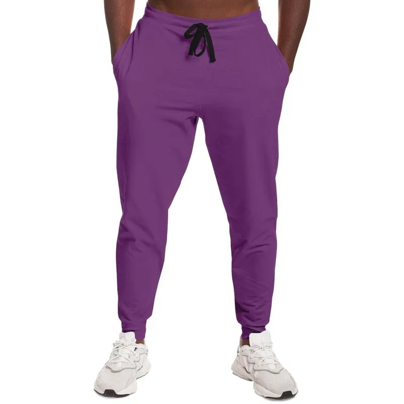 Shaded Midtone Purple Joggers | Unisex | with PLUS sizes | C40M80Y0K30