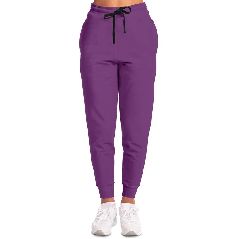 Shaded Midtone Purple Joggers | Unisex | with PLUS sizes | C40M80Y0K30