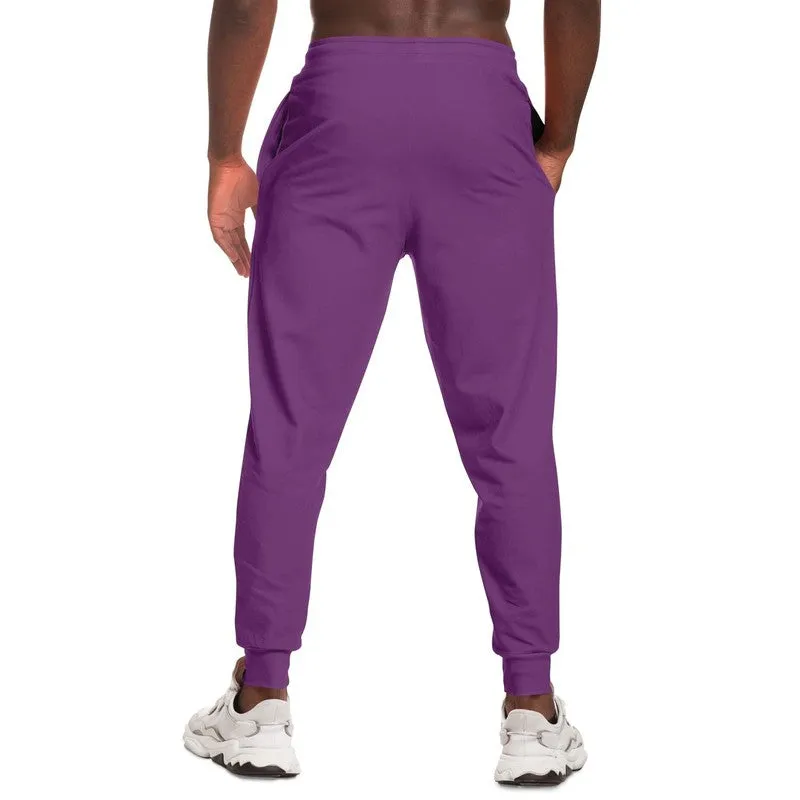 Shaded Midtone Purple Joggers | Unisex | with PLUS sizes | C40M80Y0K30