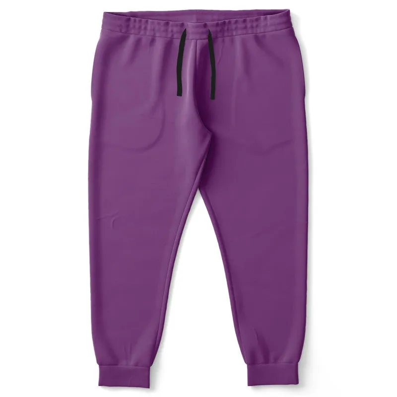 Shaded Midtone Purple Joggers | Unisex | with PLUS sizes | C40M80Y0K30