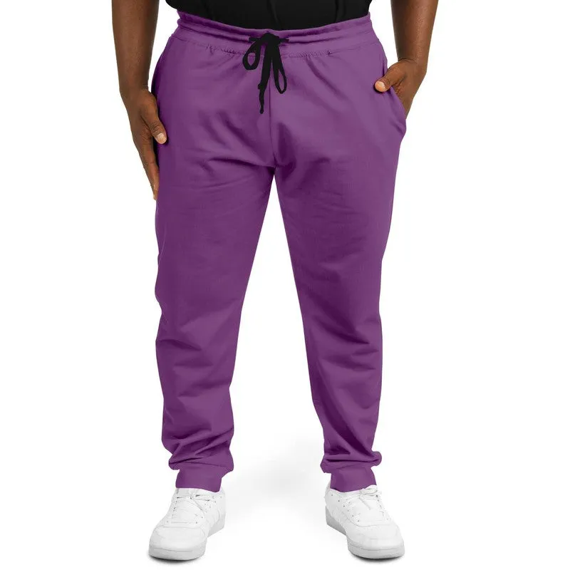 Shaded Midtone Purple Joggers | Unisex | with PLUS sizes | C40M80Y0K30