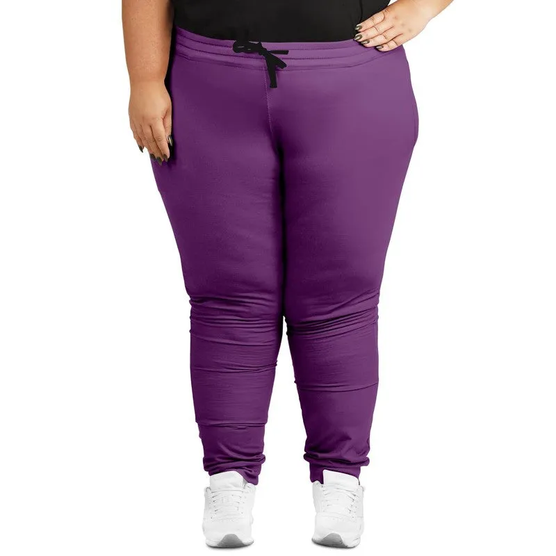 Shaded Midtone Purple Joggers | Unisex | with PLUS sizes | C40M80Y0K30