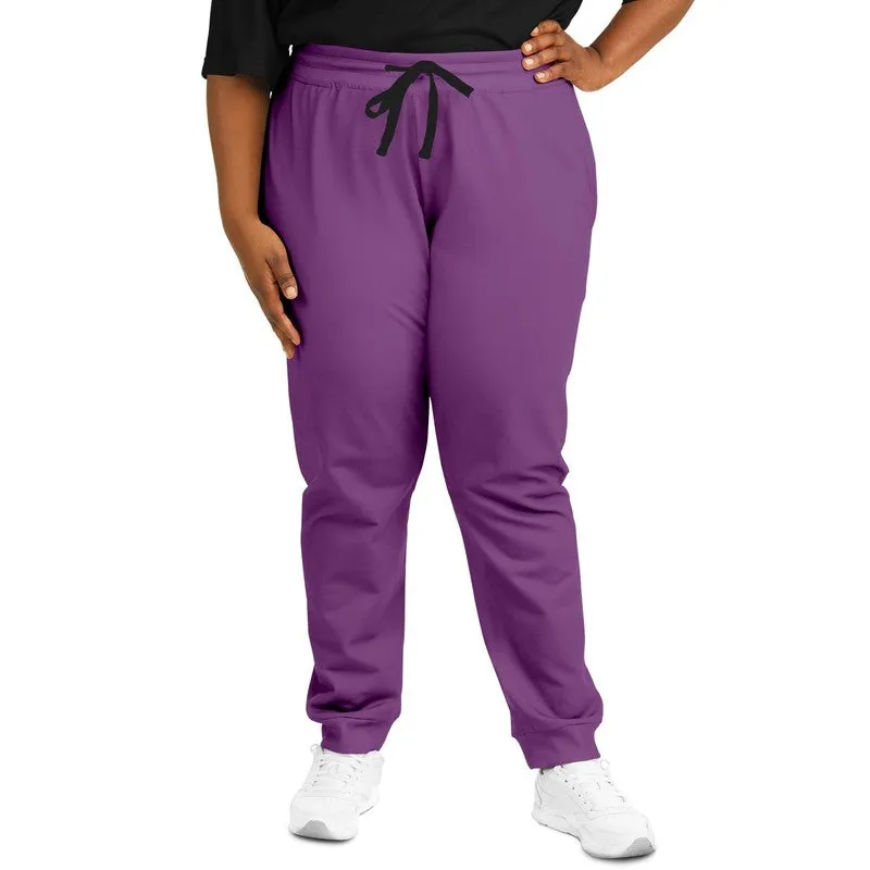 Shaded Midtone Purple Joggers | Unisex | with PLUS sizes | C40M80Y0K30