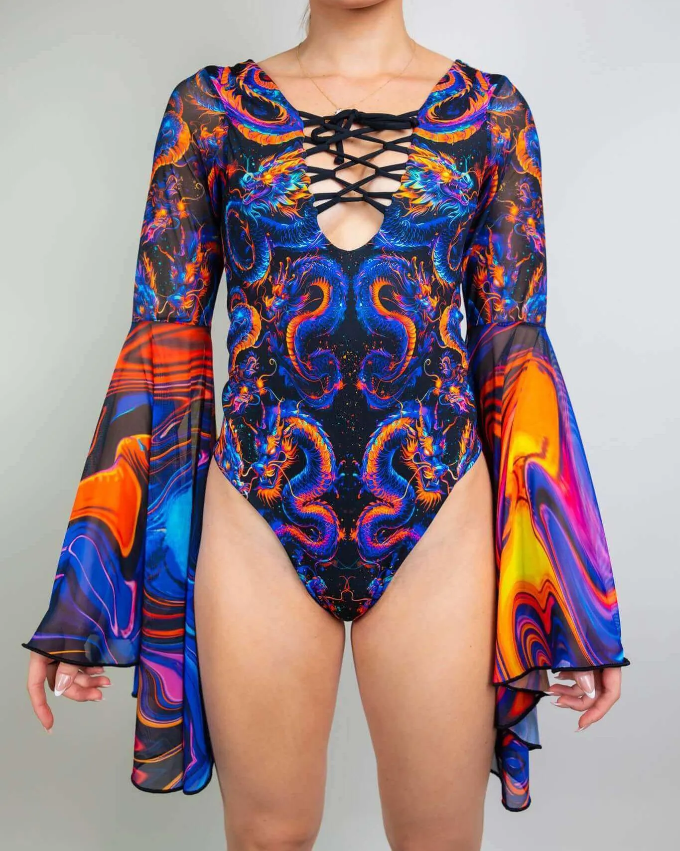 ShadowFlame Goddess Bodysuit