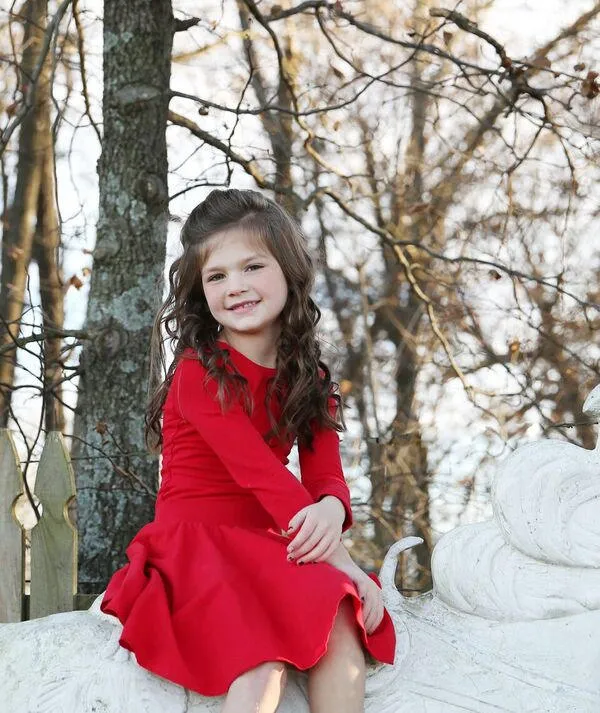 Short Sleeve Red Leotard