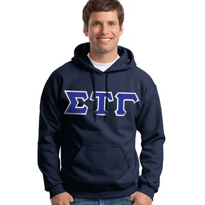 Sigma Tau Gamma Hooded Sweatshirt - G185 - TWILL