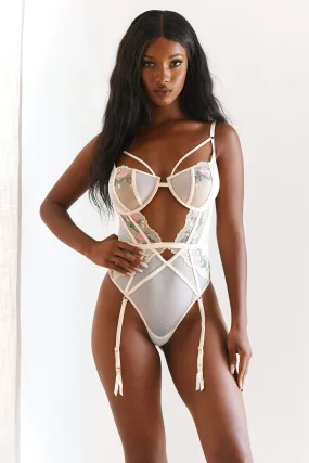 Skye Champagne Bodysuit