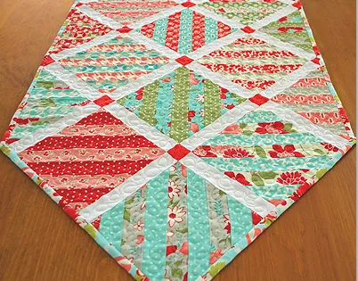 Slice of Cake Table Runner Pattern