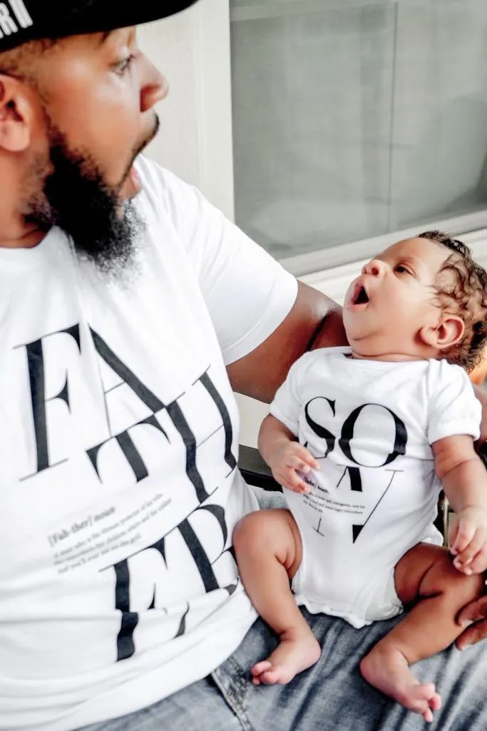 Son Logo Remix Infant Bodysuit