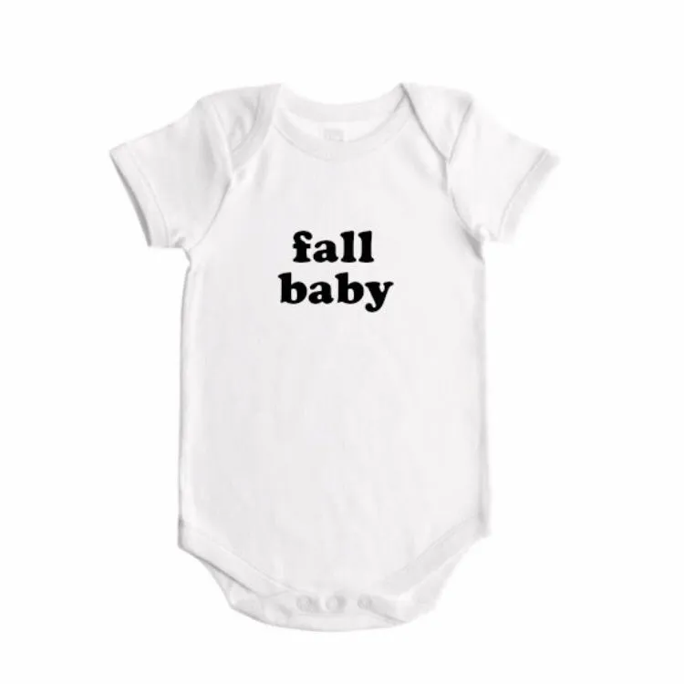 spring / summer / fall / winter  baby seasons announcement BODYSUIT