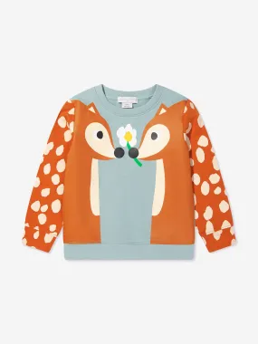 Stella McCartney Girls Deer Sweatshirt