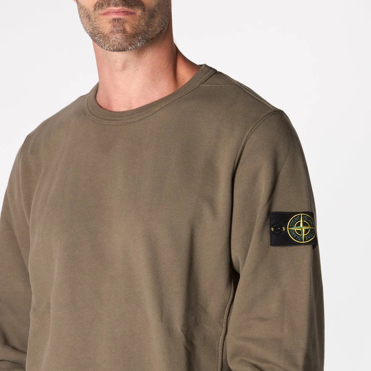 STONE ISLAND SWEATSHIRT 811562420 V0075 BROWN