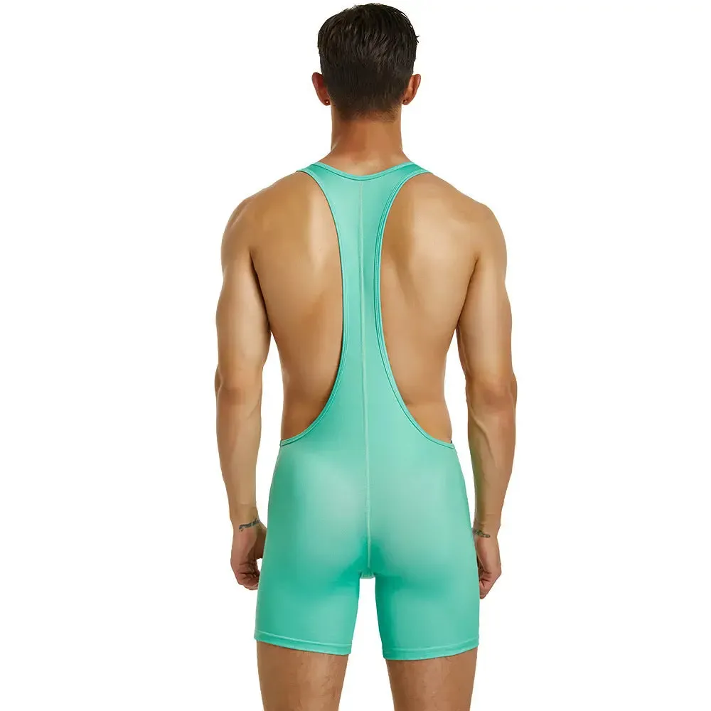 TAUWELL Mens Swimwear Bodysuit