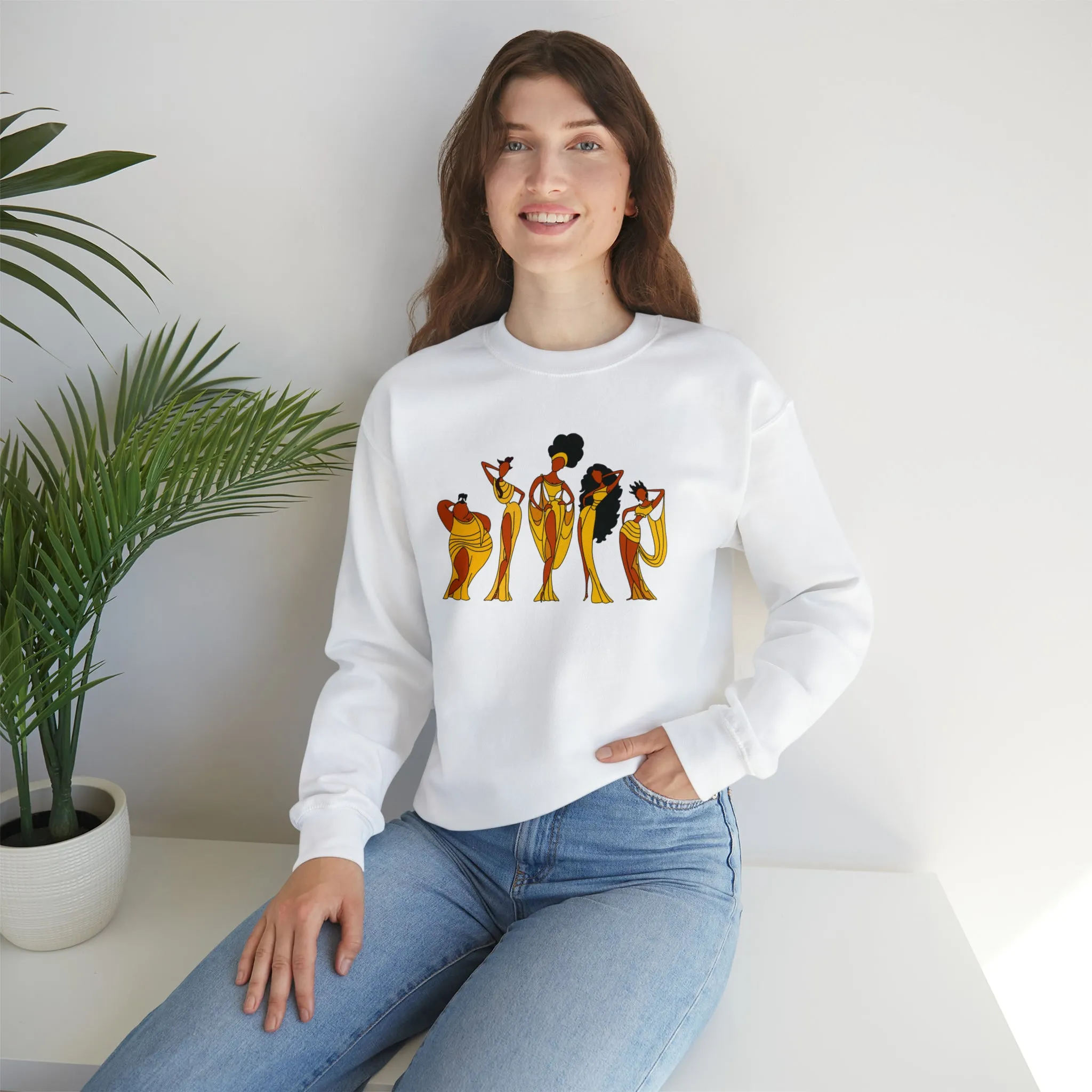 The Muses Unisex Heavy Blend™ Crewneck Sweatshirt