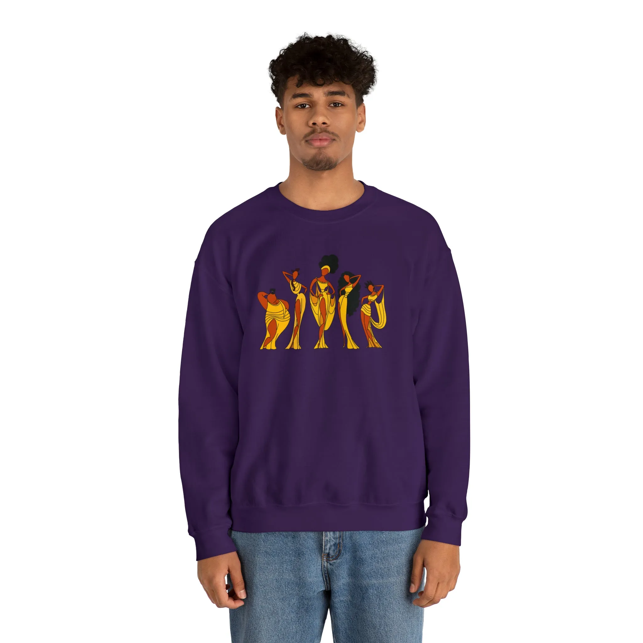 The Muses Unisex Heavy Blend™ Crewneck Sweatshirt