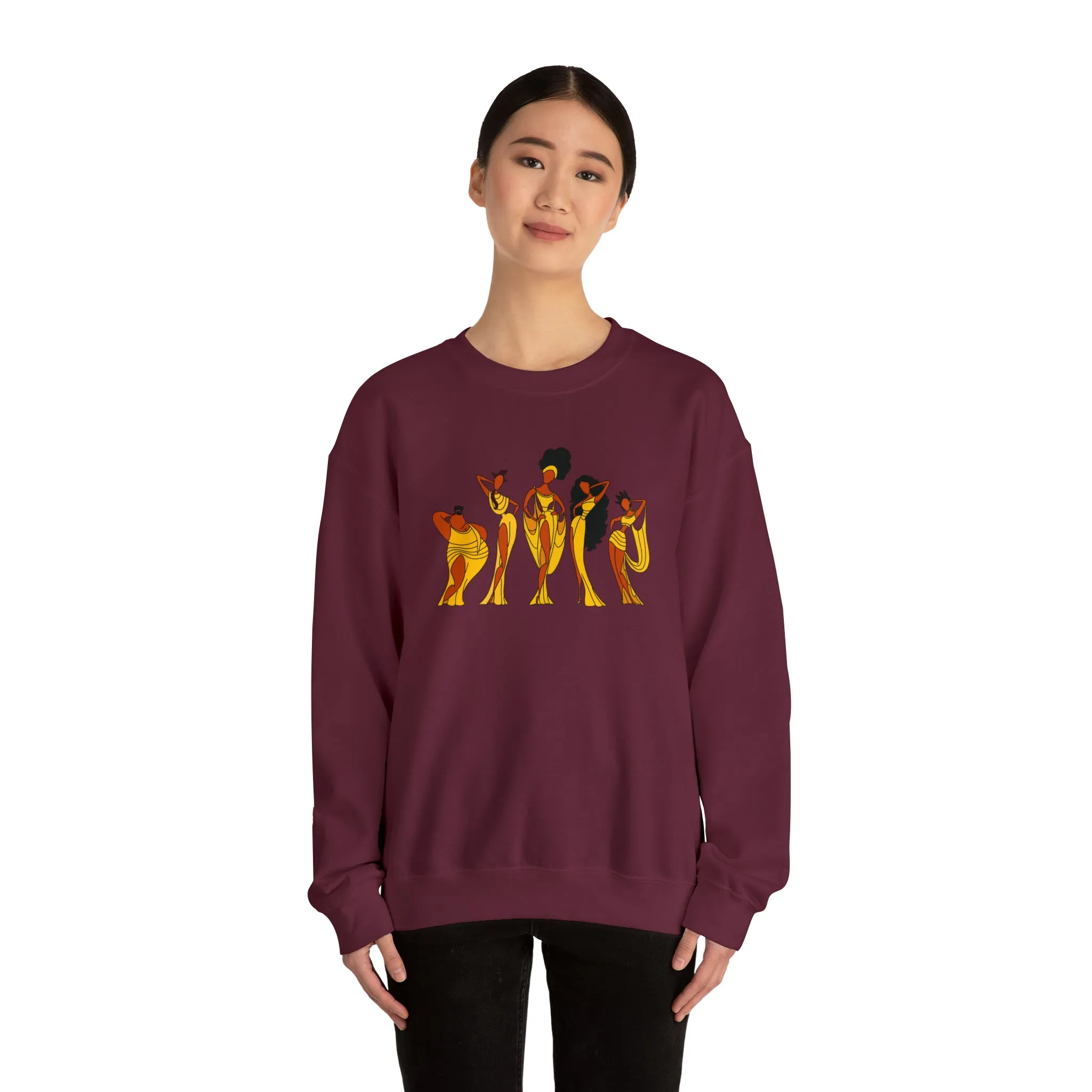 The Muses Unisex Heavy Blend™ Crewneck Sweatshirt