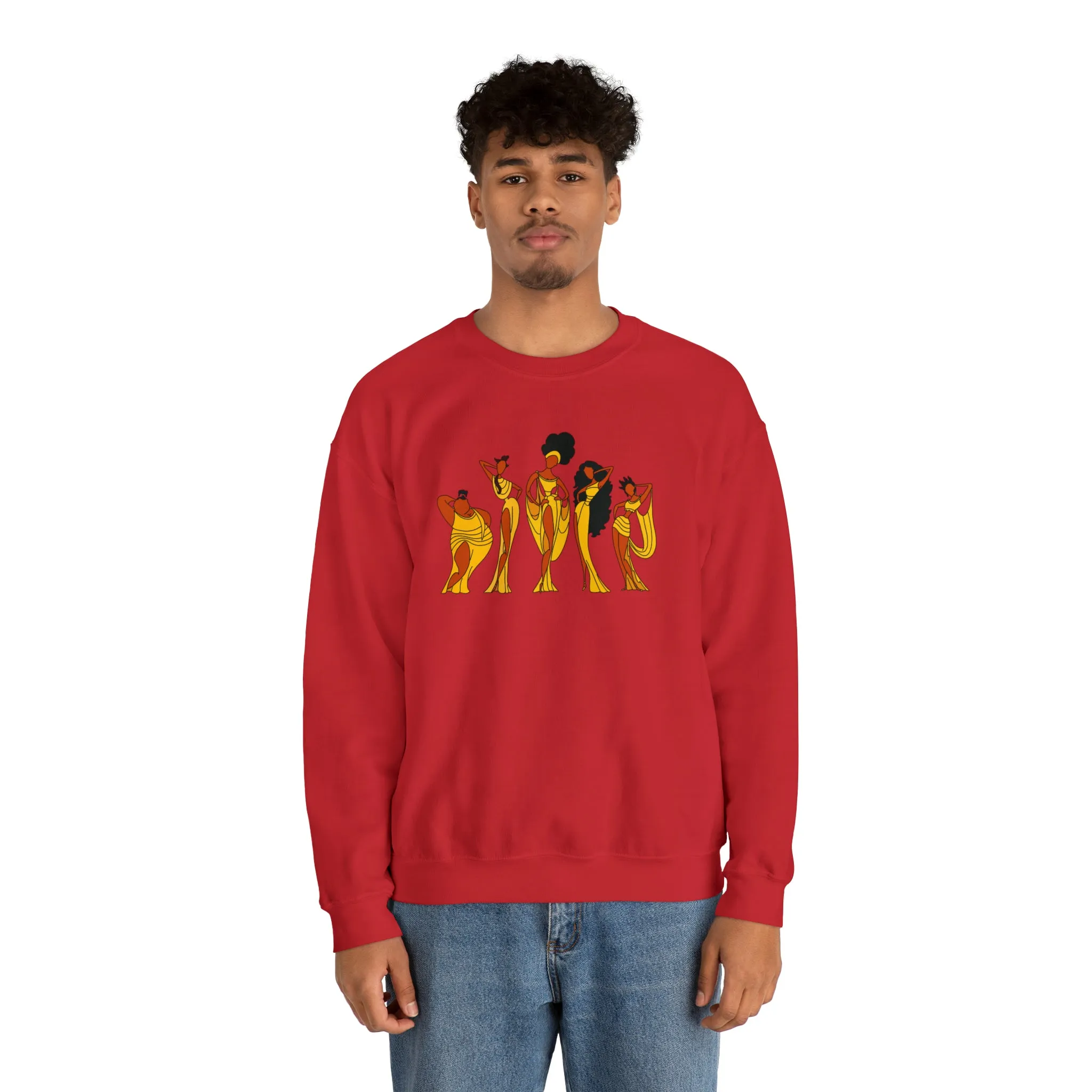 The Muses Unisex Heavy Blend™ Crewneck Sweatshirt