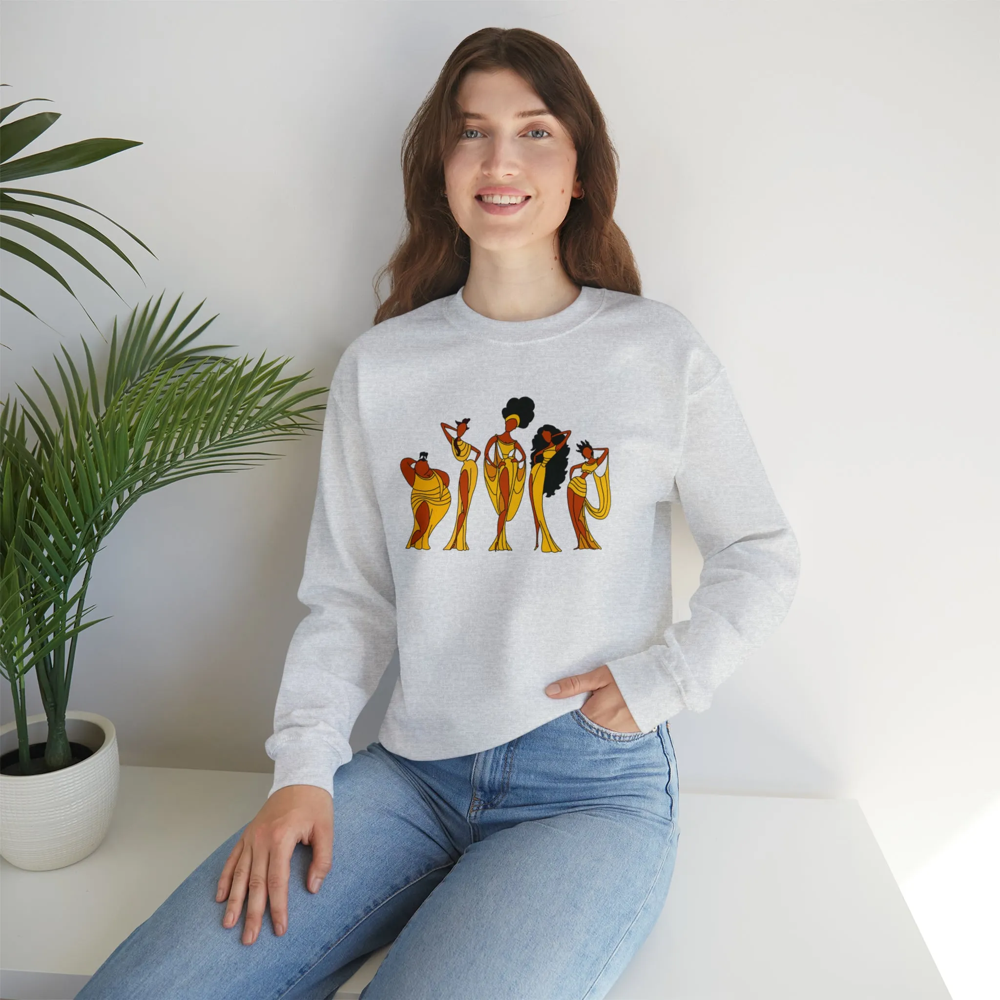 The Muses Unisex Heavy Blend™ Crewneck Sweatshirt