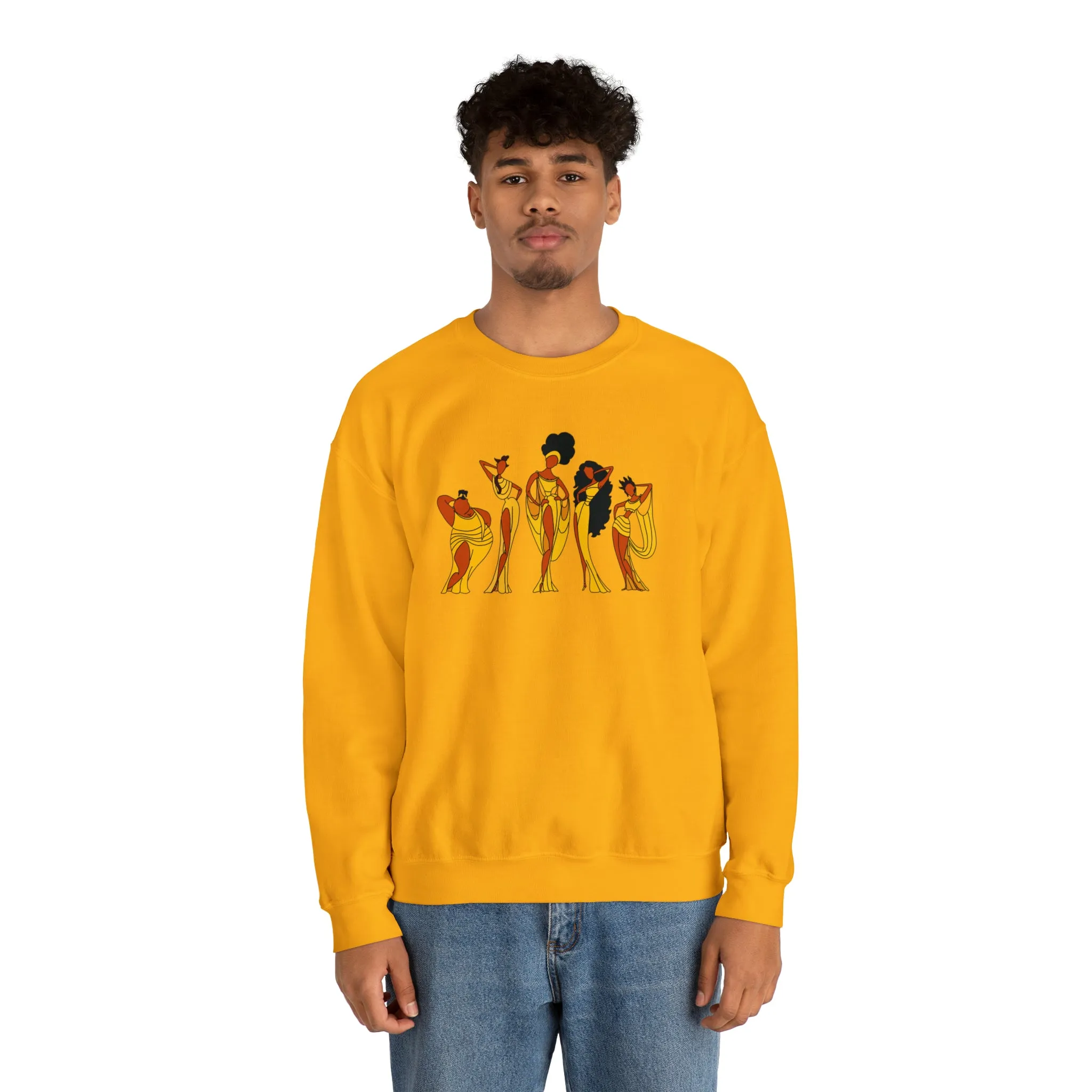 The Muses Unisex Heavy Blend™ Crewneck Sweatshirt