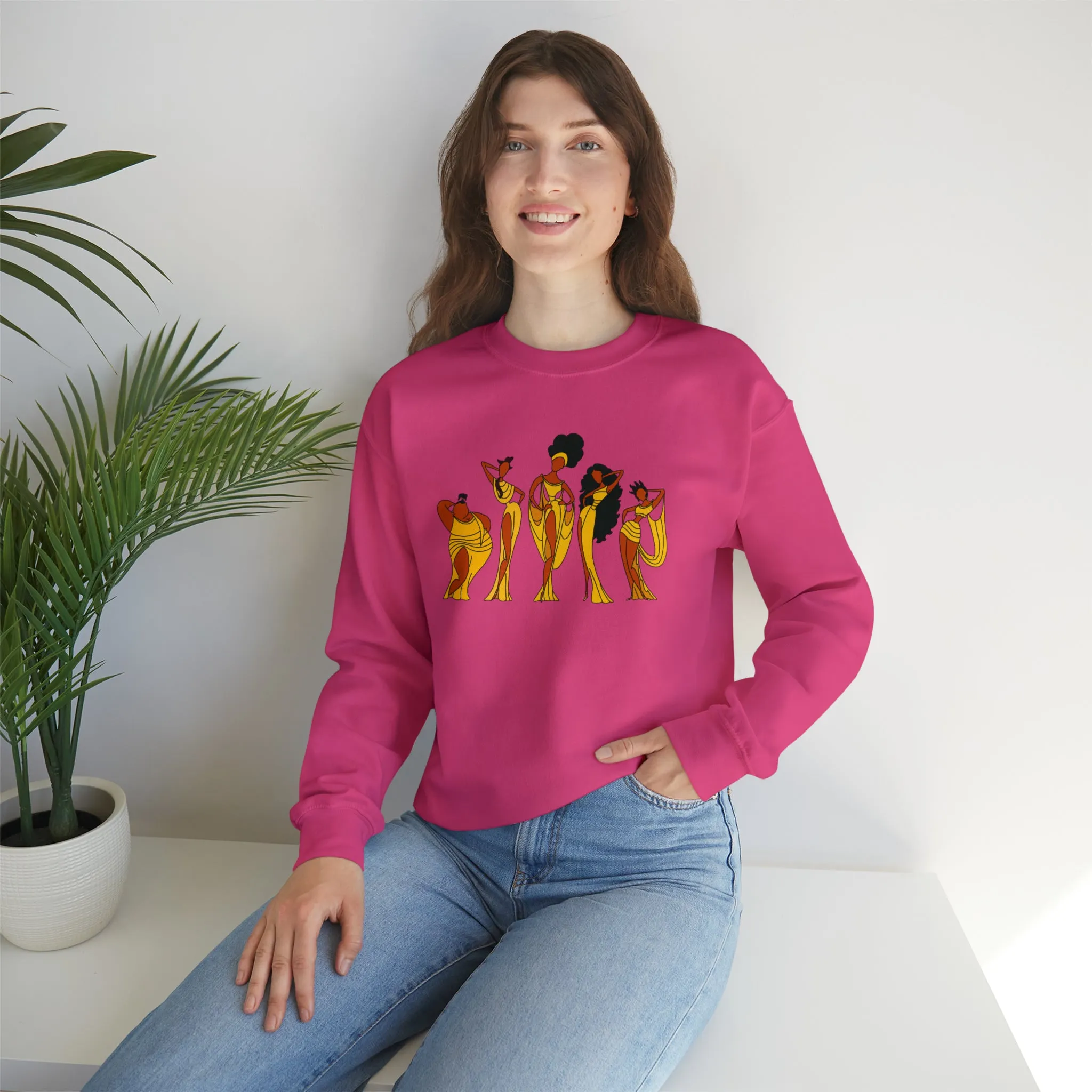 The Muses Unisex Heavy Blend™ Crewneck Sweatshirt