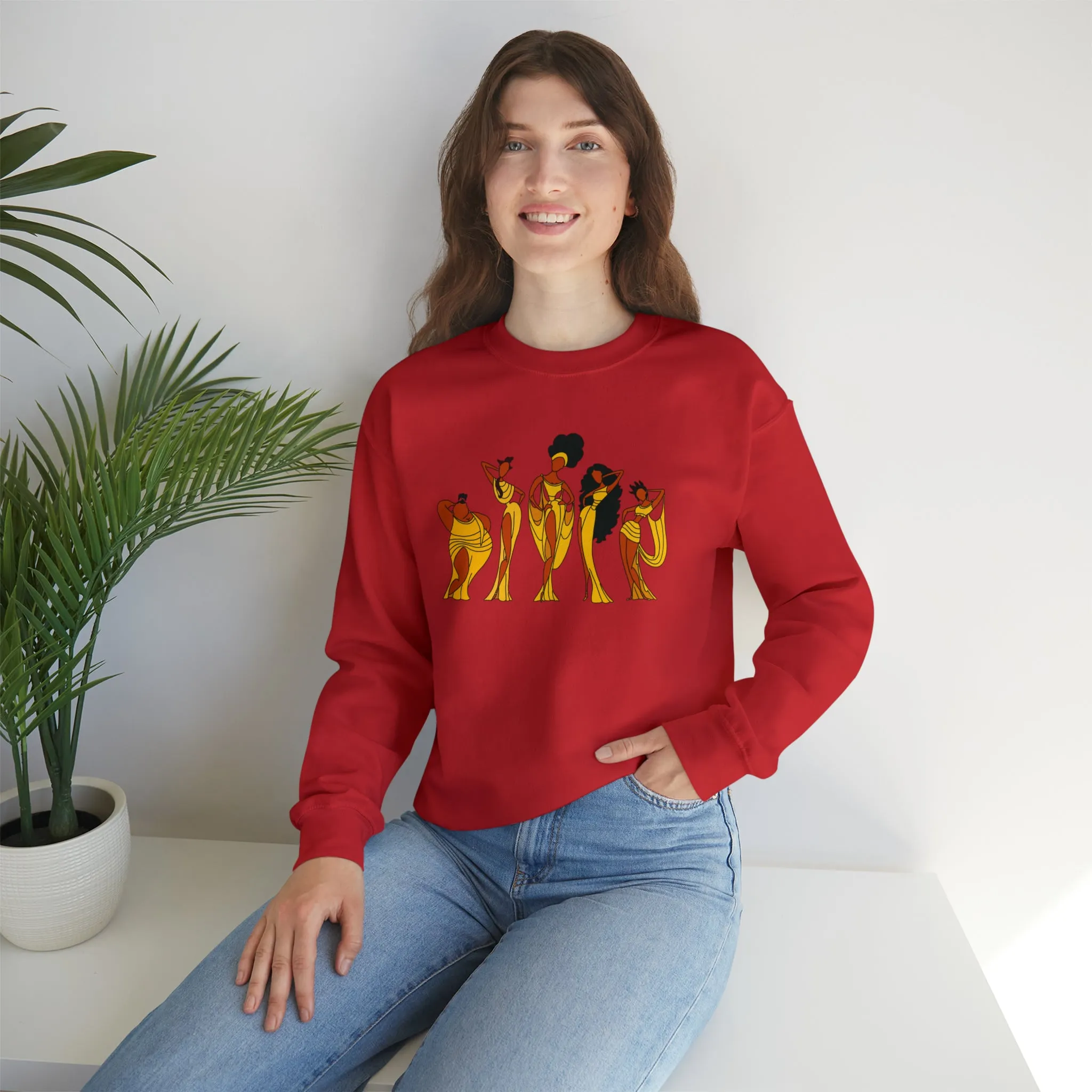 The Muses Unisex Heavy Blend™ Crewneck Sweatshirt