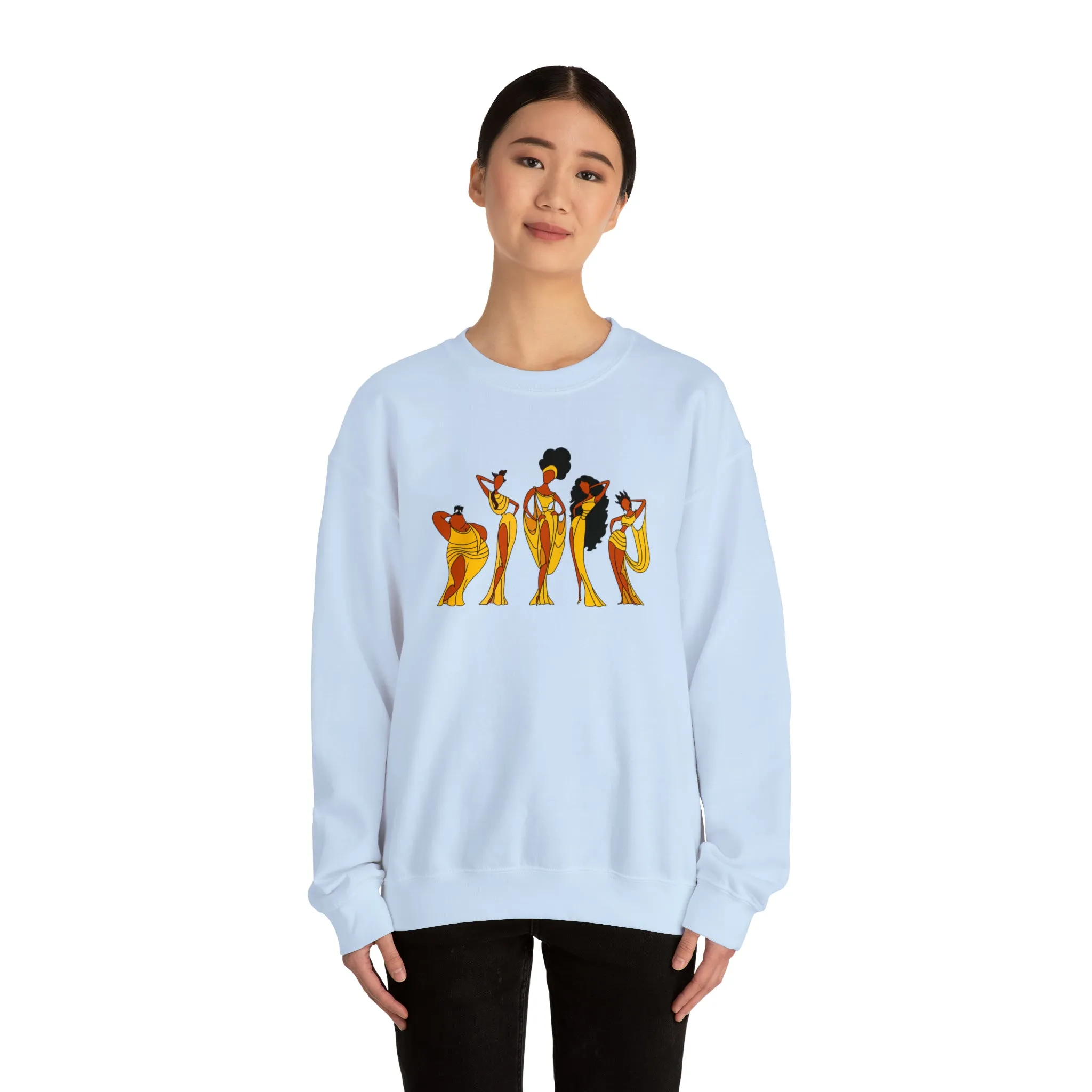 The Muses Unisex Heavy Blend™ Crewneck Sweatshirt