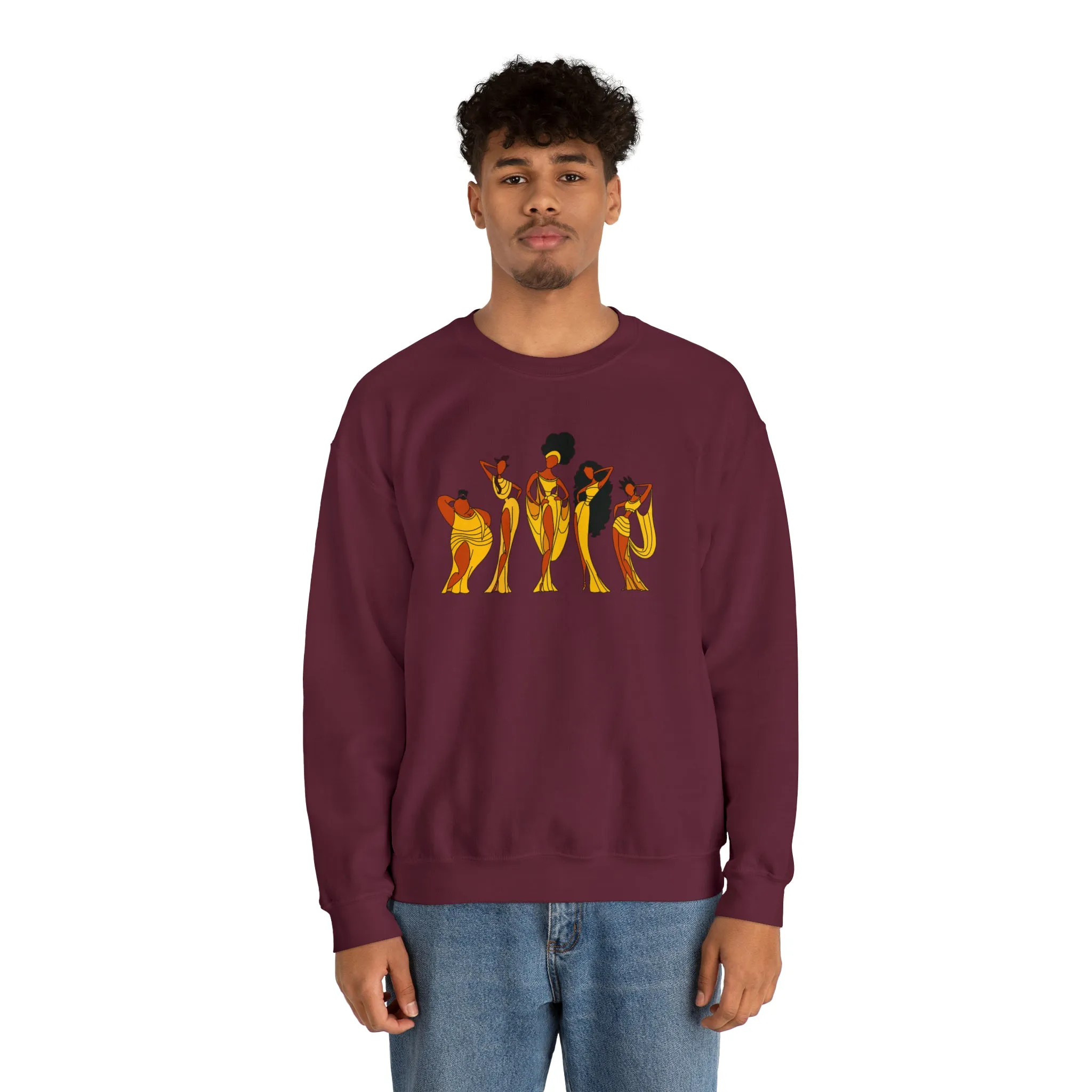 The Muses Unisex Heavy Blend™ Crewneck Sweatshirt