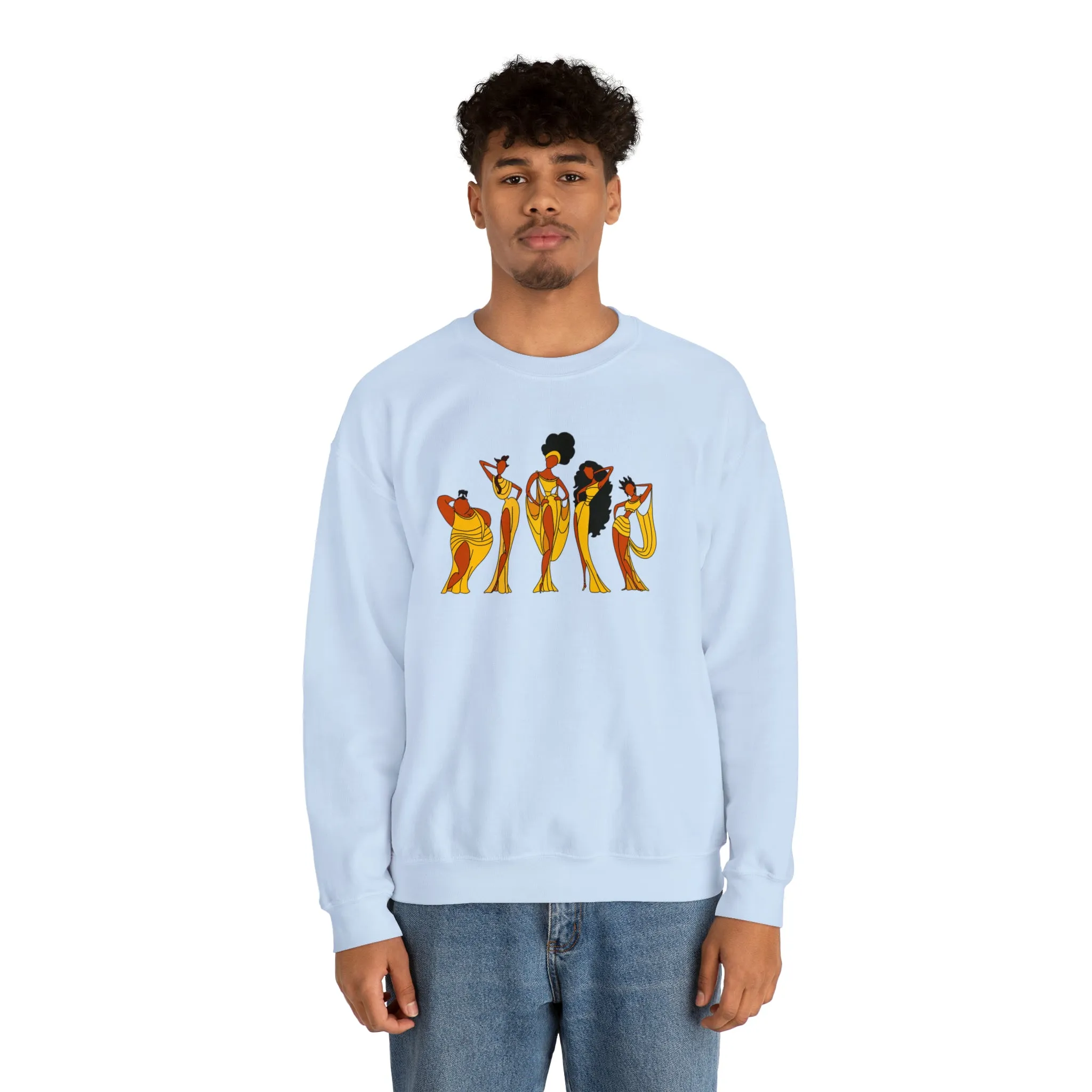 The Muses Unisex Heavy Blend™ Crewneck Sweatshirt