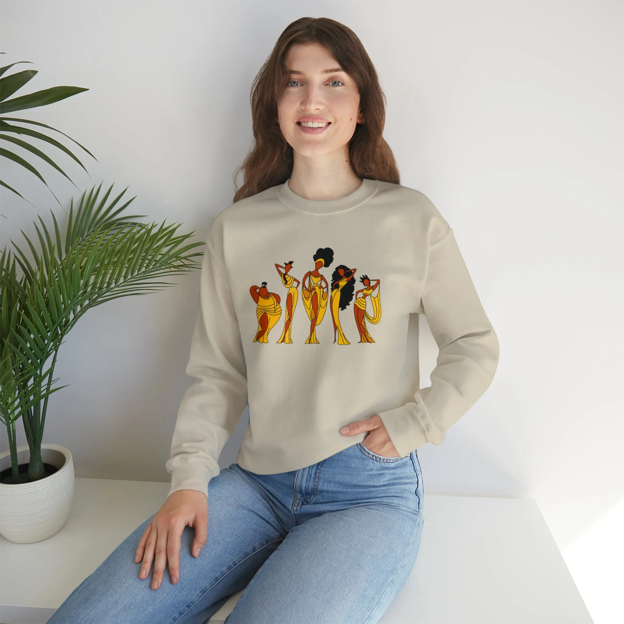 The Muses Unisex Heavy Blend™ Crewneck Sweatshirt