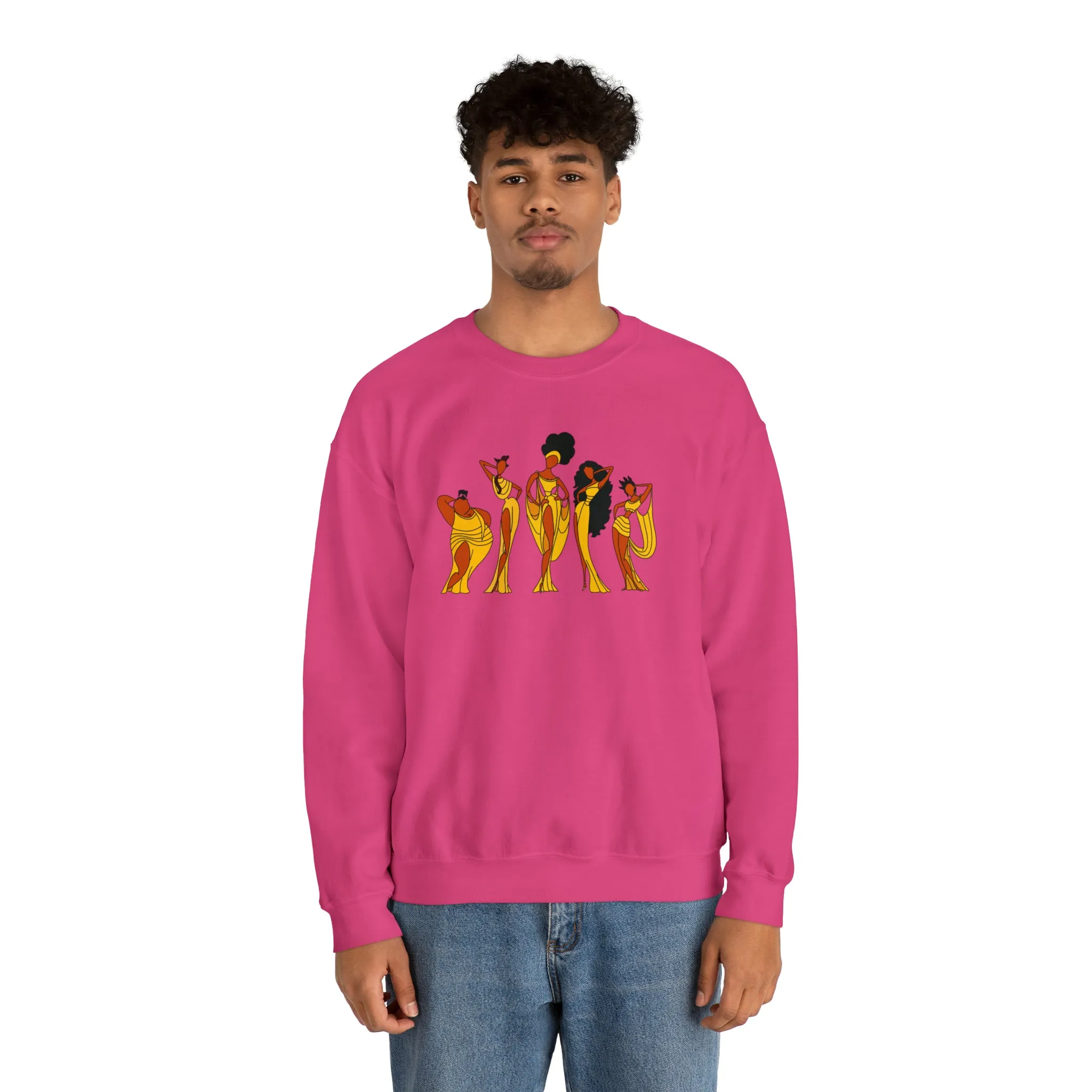 The Muses Unisex Heavy Blend™ Crewneck Sweatshirt