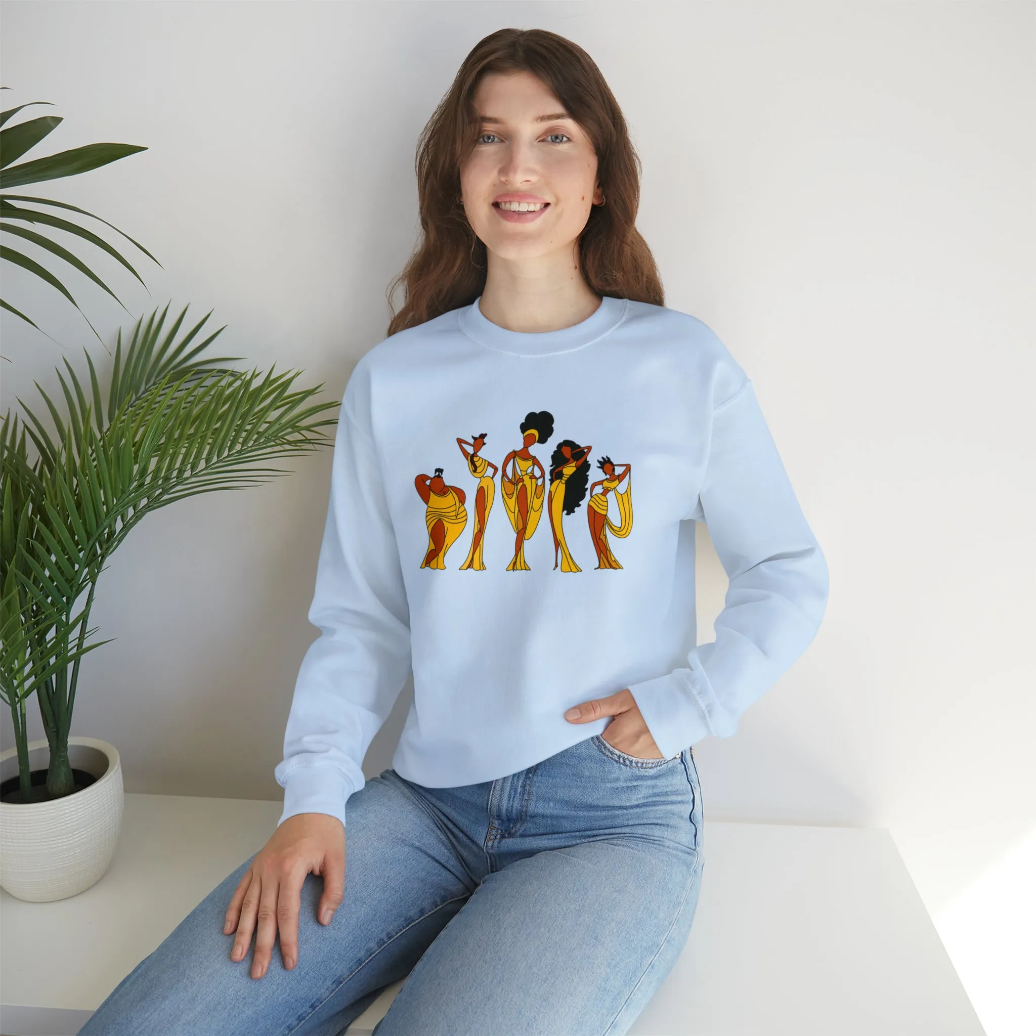 The Muses Unisex Heavy Blend™ Crewneck Sweatshirt