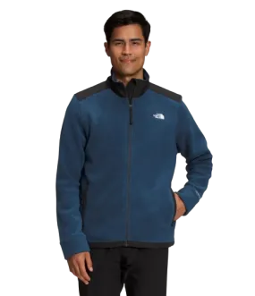 The North Face Mens Alpine Polartec 200 Fleece FullZip Jkt Shady Blue/TNF Black