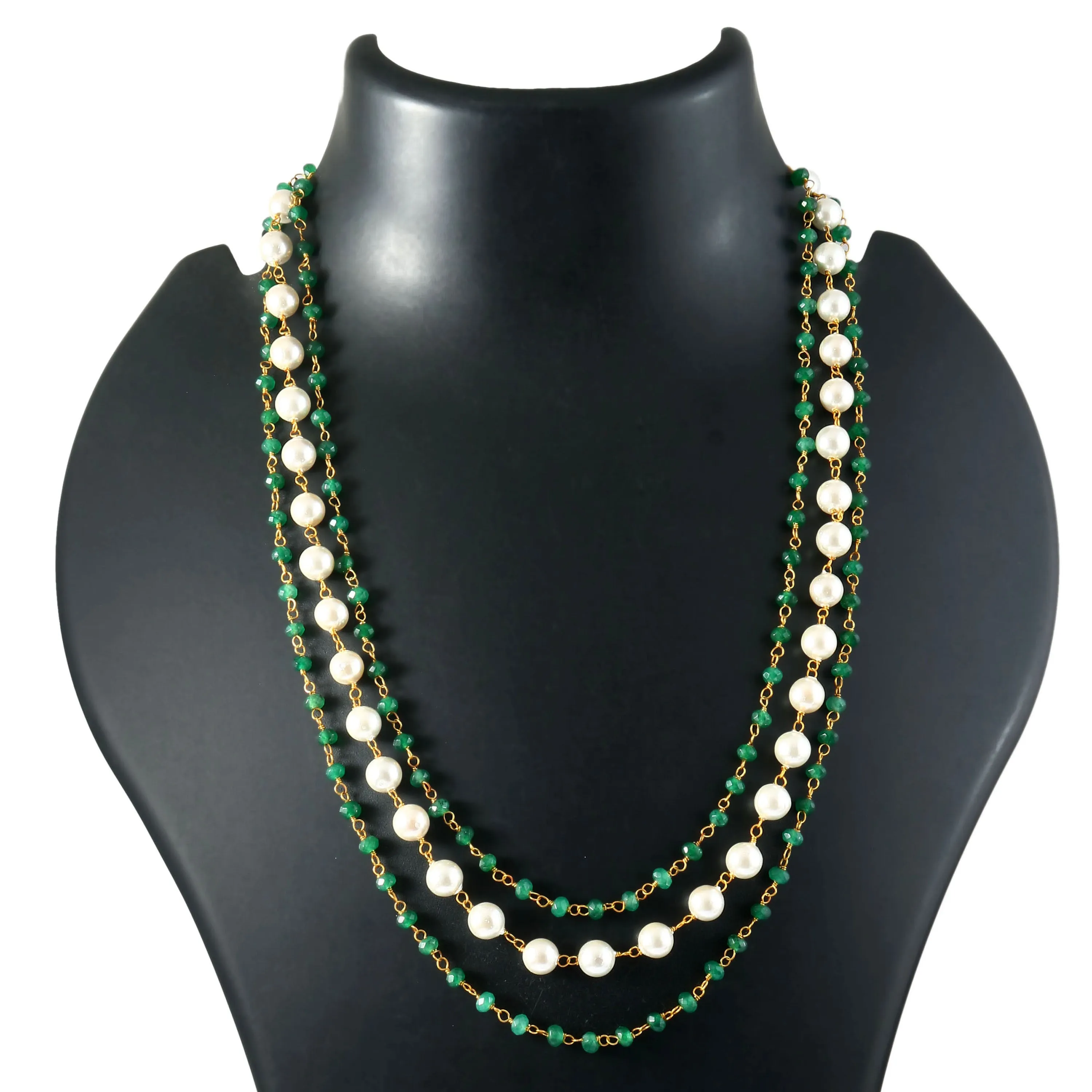 Three-Layer Necklace Set