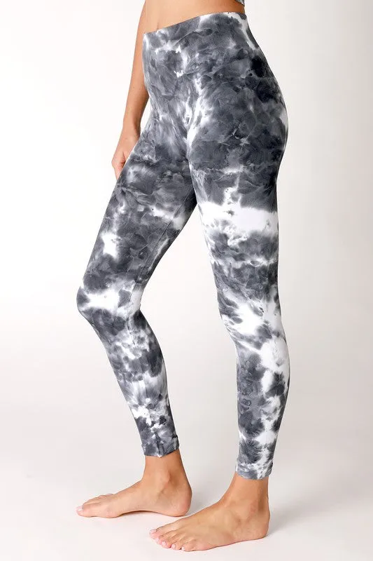 TIE DYE HIGH WAIST LEGGINGS