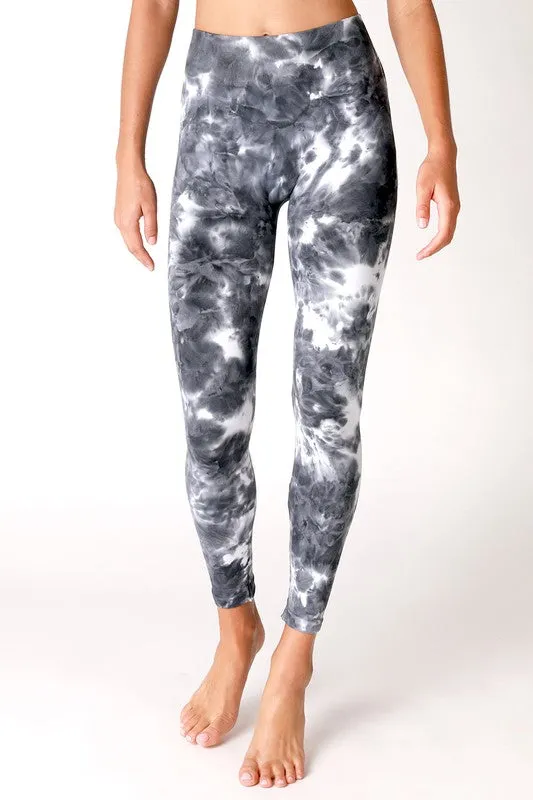 TIE DYE HIGH WAIST LEGGINGS