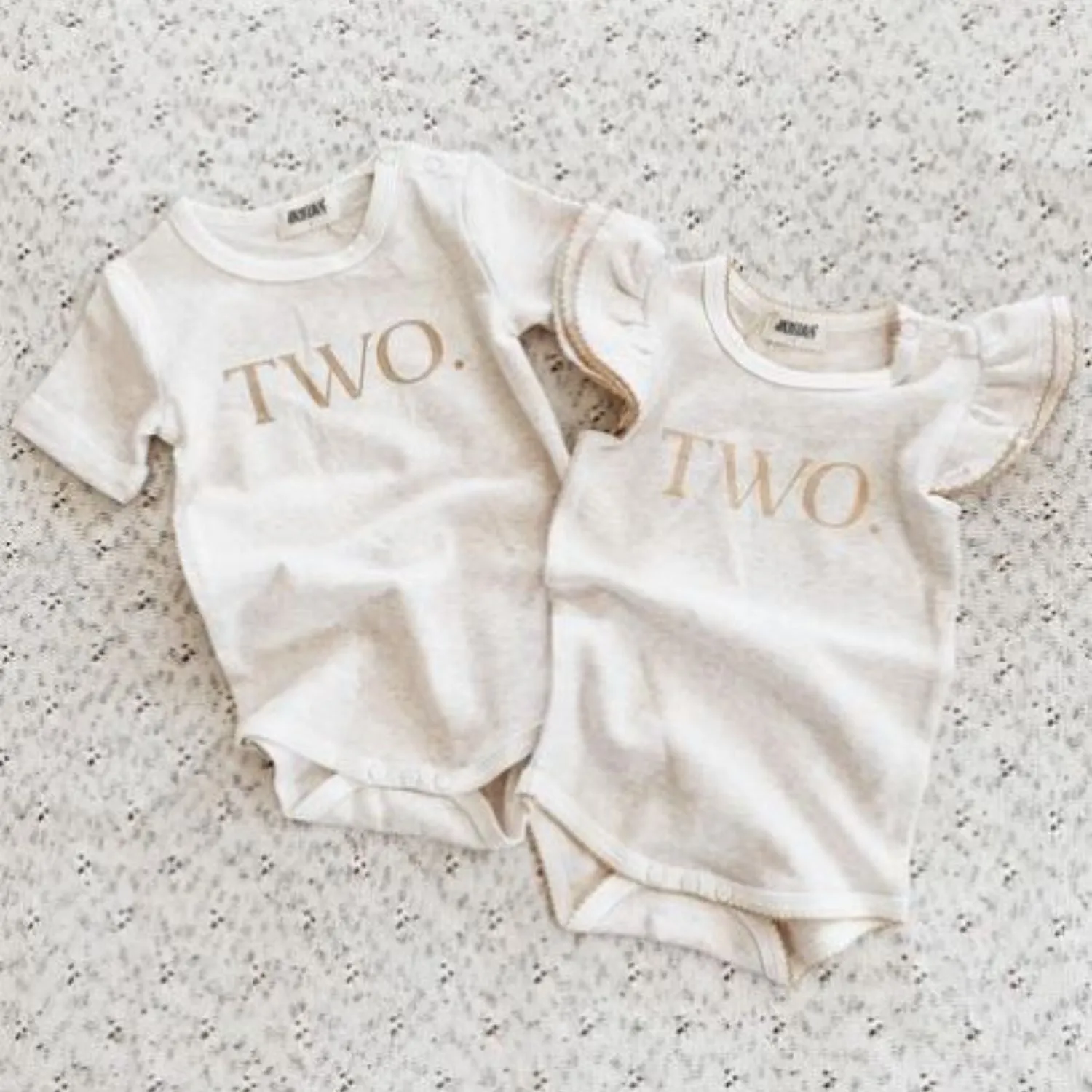 'TWO' BODYSUIT | BROWN