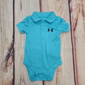 UA MATCH PLAT TWIST BODYSUIT FRESCO BLUE