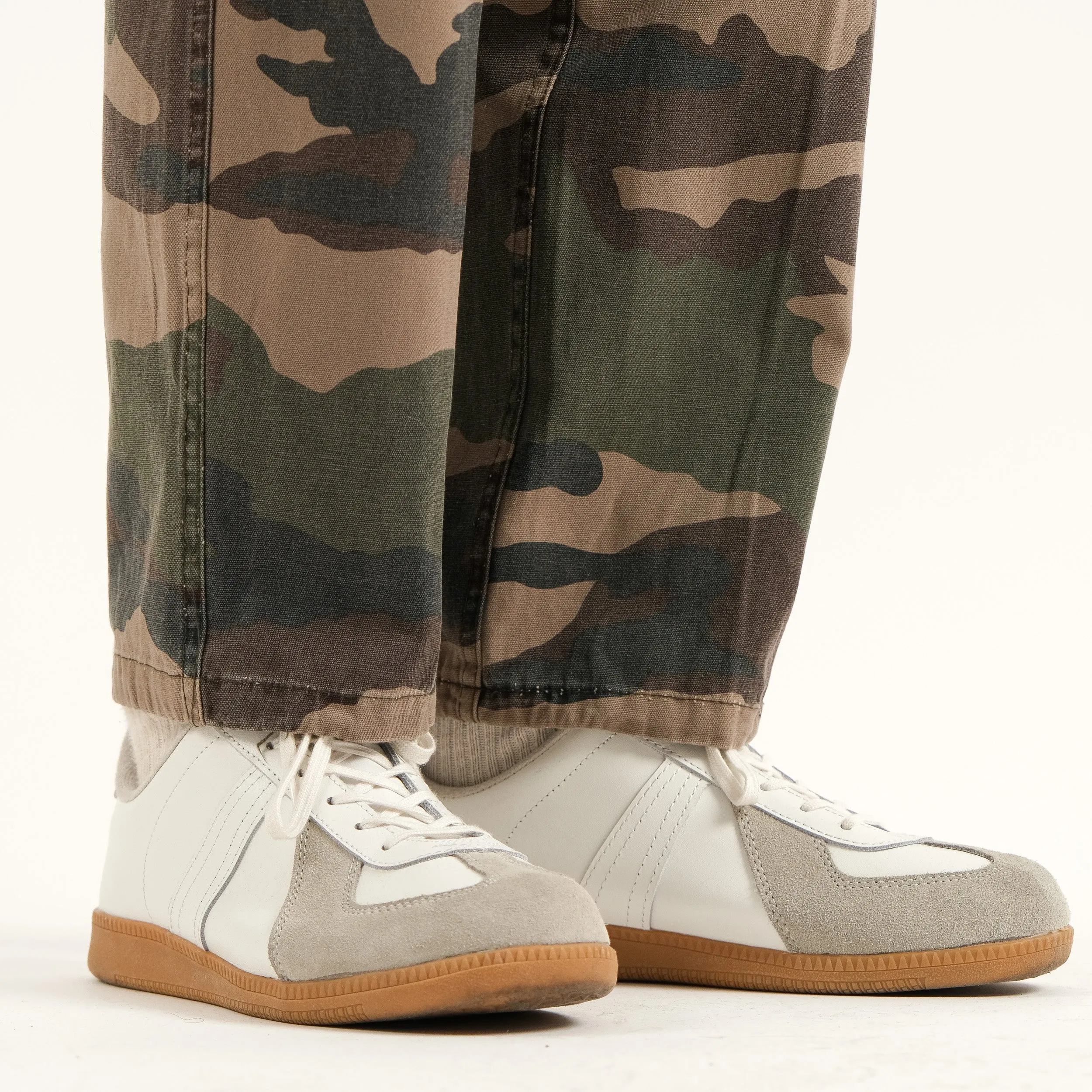 US WOODLAND CAMO CARGO PANTS