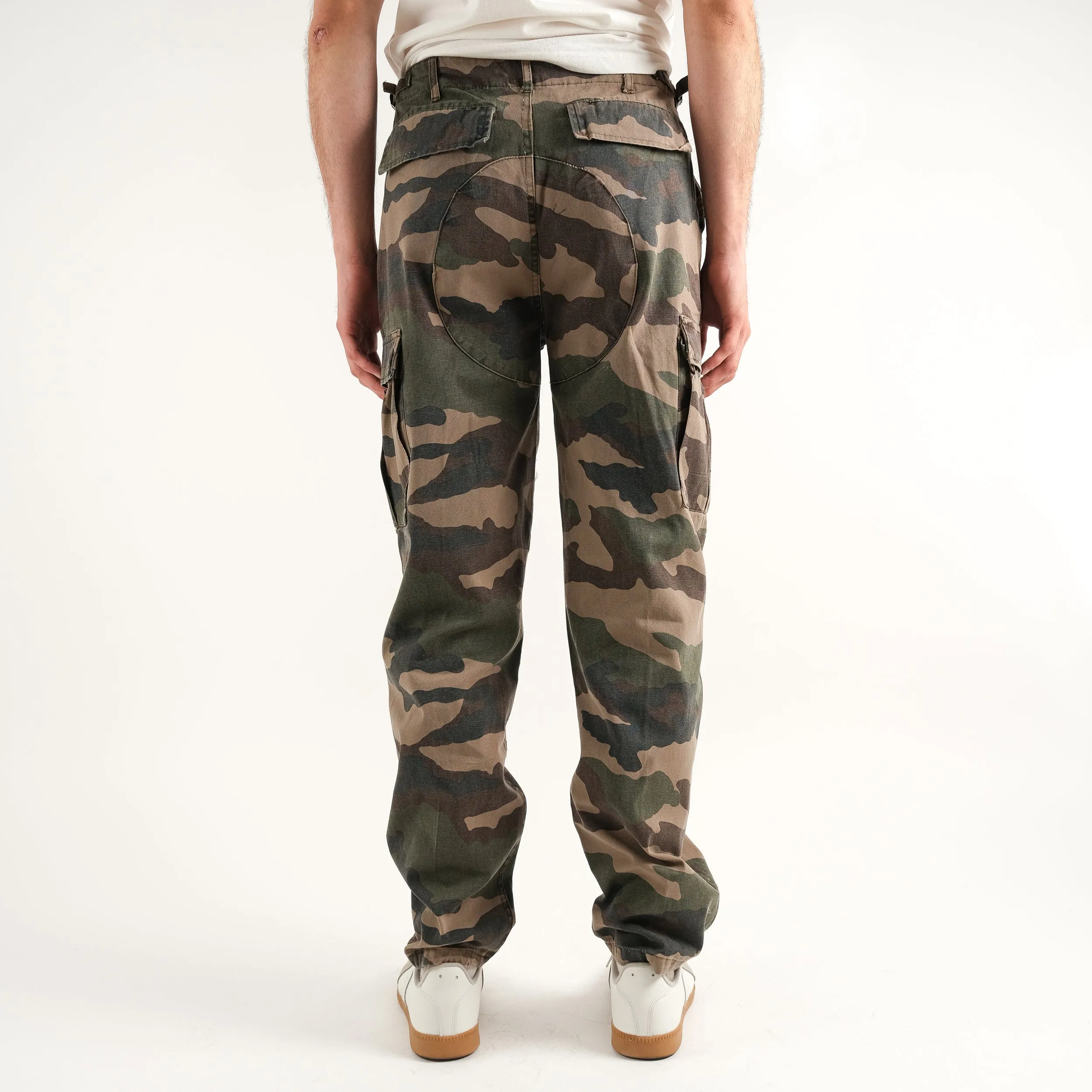 US WOODLAND CAMO CARGO PANTS