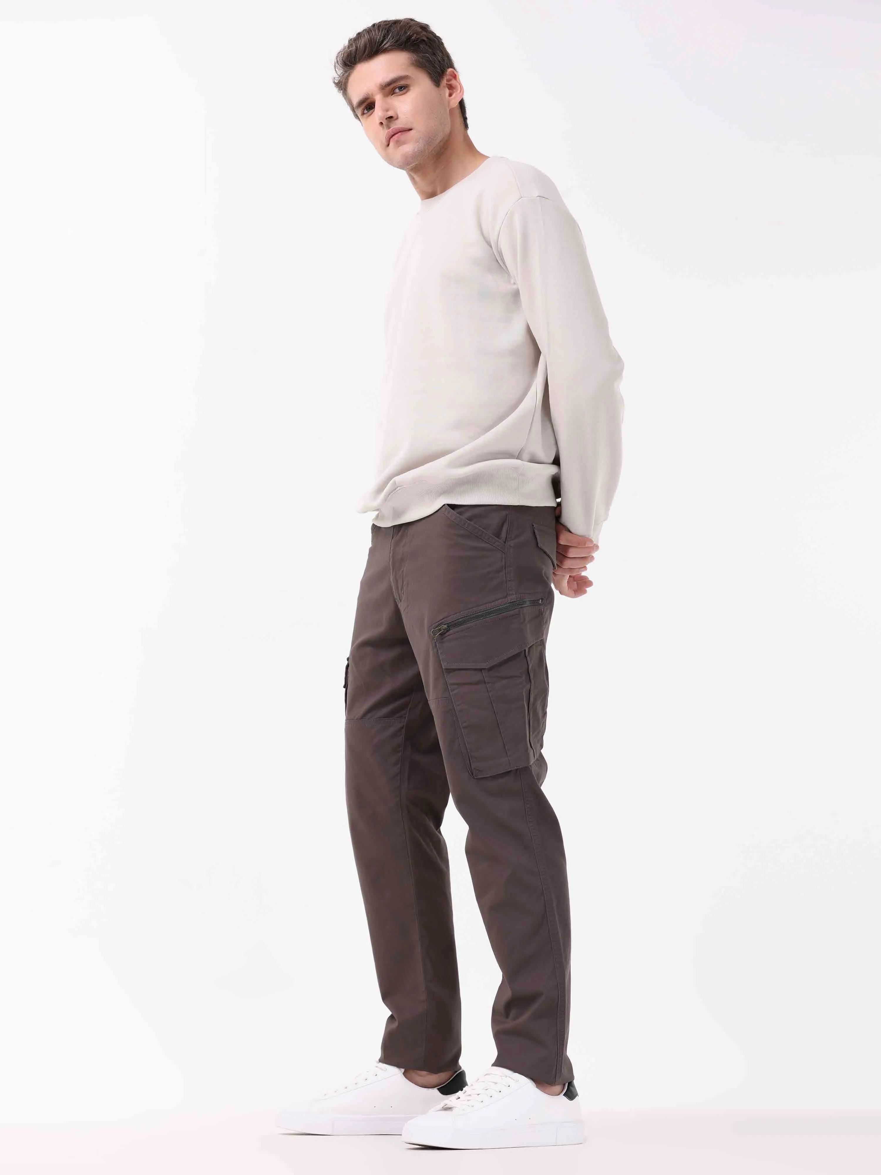 Utility Dark Grey Cargo Pant