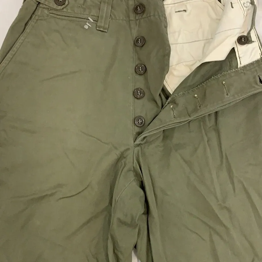 Vintage military work wear pants - 28"