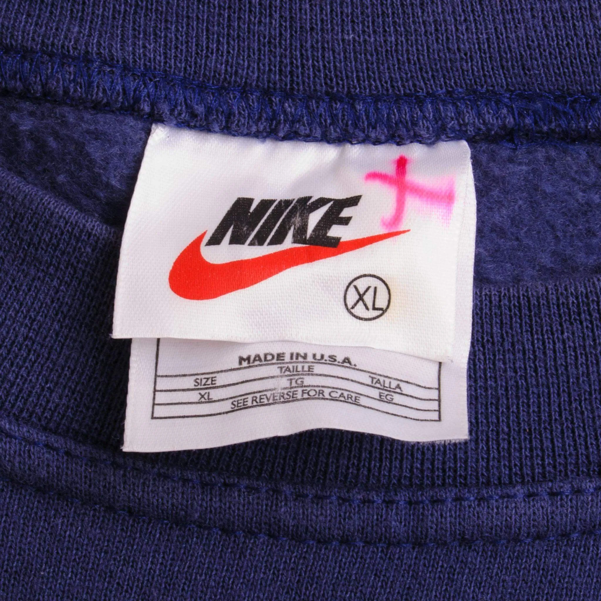 VINTAGE NIKE SWOOSH SWEATSHIRT LATE 1990s SIZE XL MADE IN USA